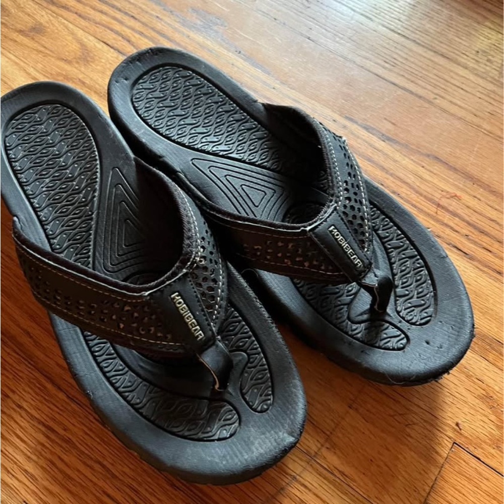 Men's Black Sandals - Picture 2 of 5
